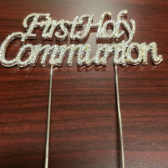 Rhinestone cake topper - Picture 4 of 7